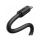 Kabel USAMS Kabel USB-C 3A YU Series 1mUSB-C/USB-A czarny